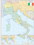 344-Carta storica Unita' d'Italia